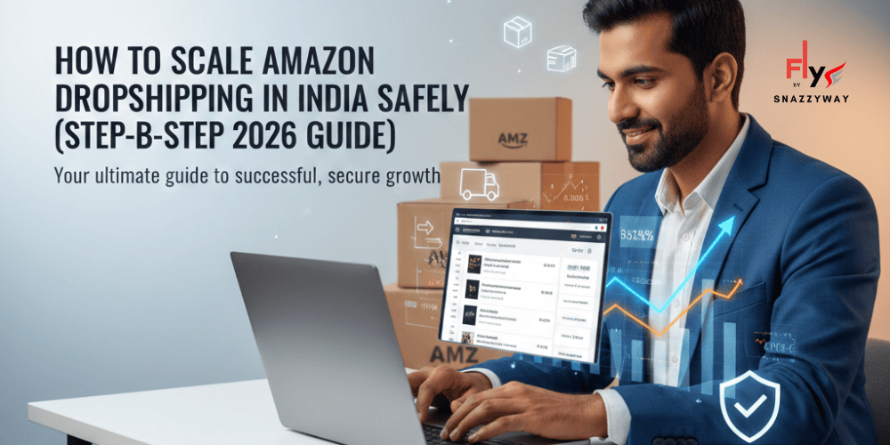 How to scale Amazon dropshipping in India safely with step-by-step growth strategy and secure logistics in 2026