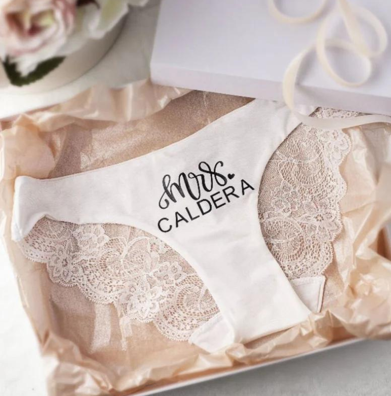 Personalized lingerie example using Snazzyway Fly for print on demand dropshipping in India for lingerie brands
