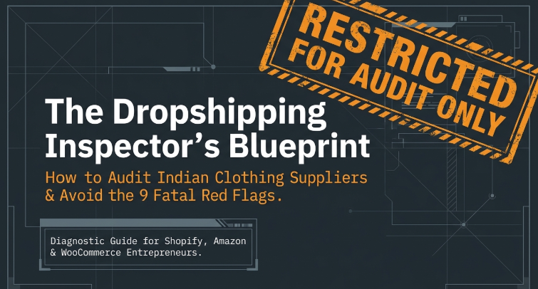 Red Flags to Avoid When Choosing a Clothing Dropshipping Supplier in India