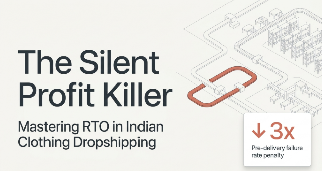 Why Does Return-to-Origin Rate Matter So Much for Clothing Dropshipping in India?
