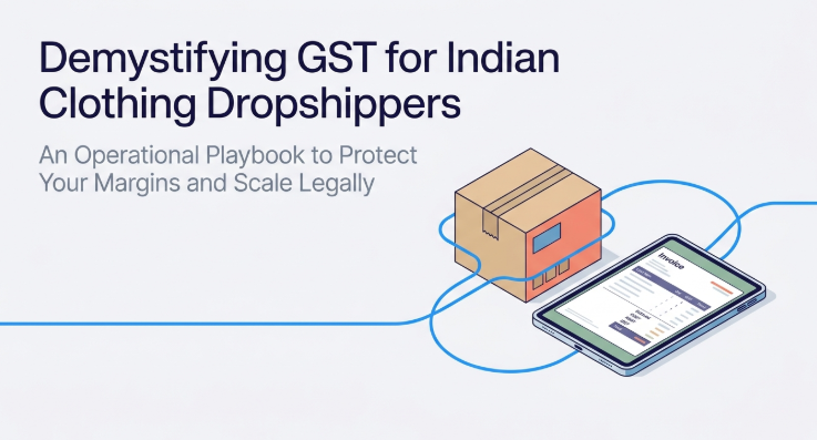 GST on Clothing Dropshipping in India: What Every Reseller Needs to Know