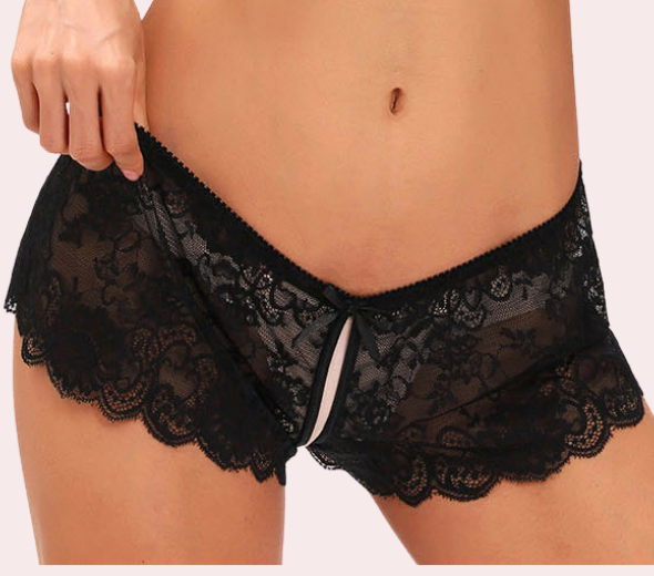 Crotchless lace panties dropshipping product 05
