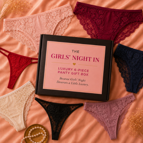 The Girls' Night In - Luxury 6-Piece Panty Gift Box