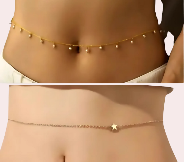 Sensuelle After Dark Waist Chain Set – 2 Pack