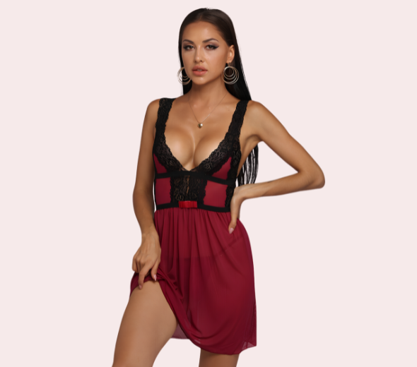 Extra Plus size see through lingerie
