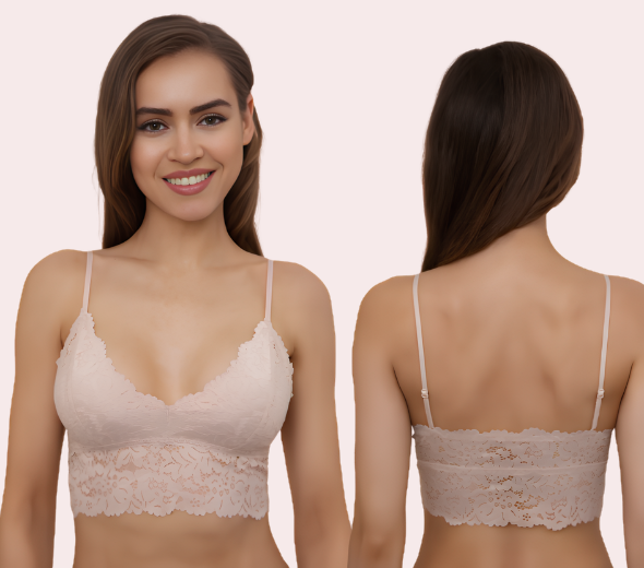 Elegant Lace Bralette Tops – Sexy & Stylish