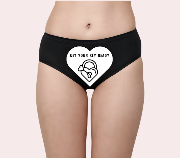 Get Your Keys Ready Printed Panty