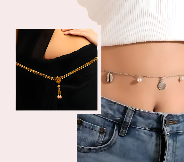 Sensuelle Nuit Désirée Waist Chain Duo