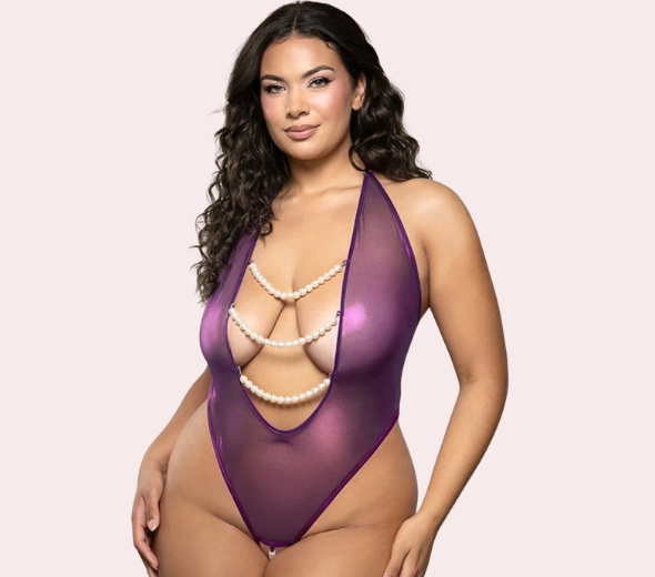 Extra Plus size see through lingerie