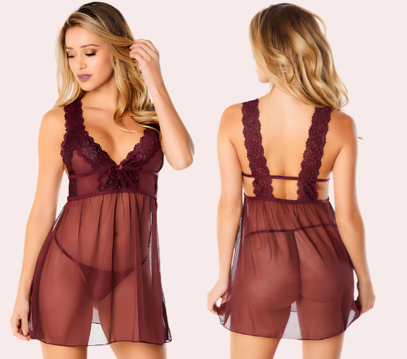 Sheer Bra set for dropshipping