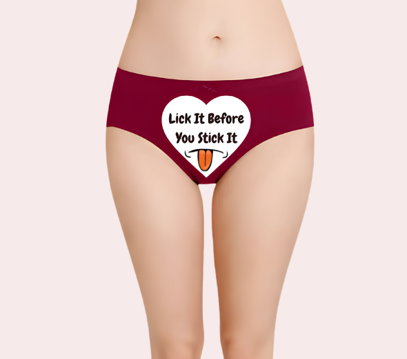 Playful Message Intimate Panty
