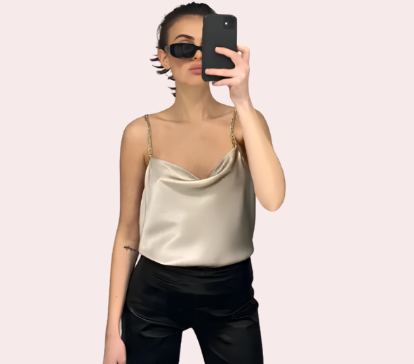 Silk Satin Sexy Strap Camisole