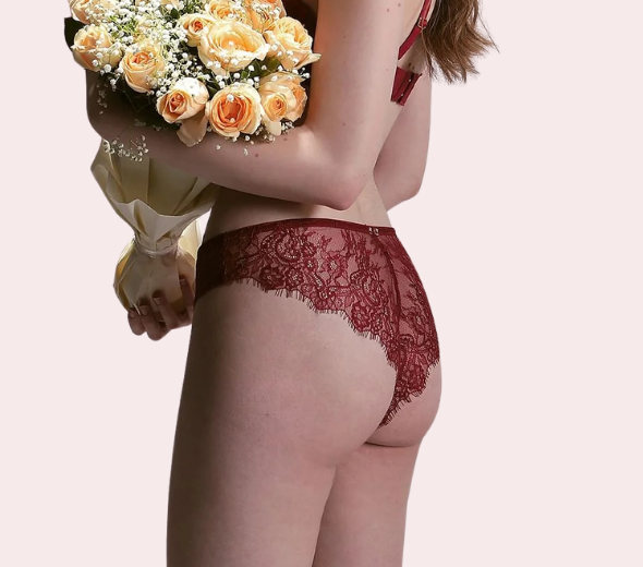 Noir Fleur Panty