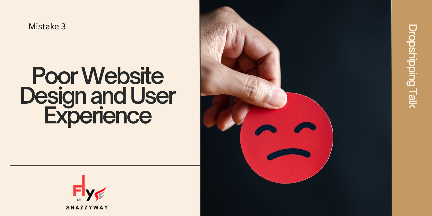 Poor Website Design and User Experience