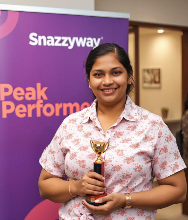 Neha Gowda has been crowned the Design Titan Award Winner for 2024 by Snazzyway.