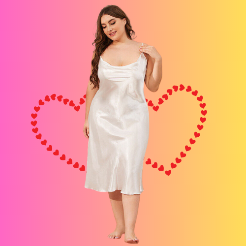 Silk nightwear for Valentine’s Day dropshipping in India