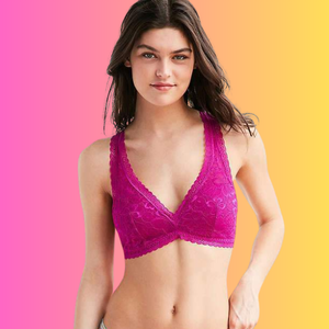 Soft and breathable bralette with adjustable straps, offering light support and a stylish look, ideal for dropshipping