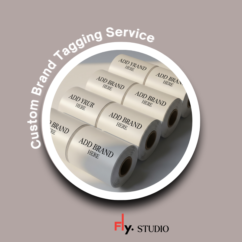 Custom Brand Tagging Service Snazzyway Fly