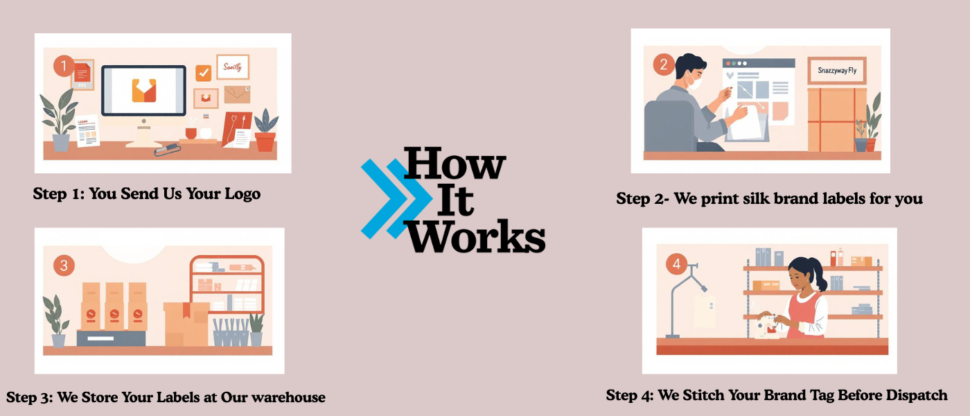 Snazzyway Fly Custom Brand Tagging Service