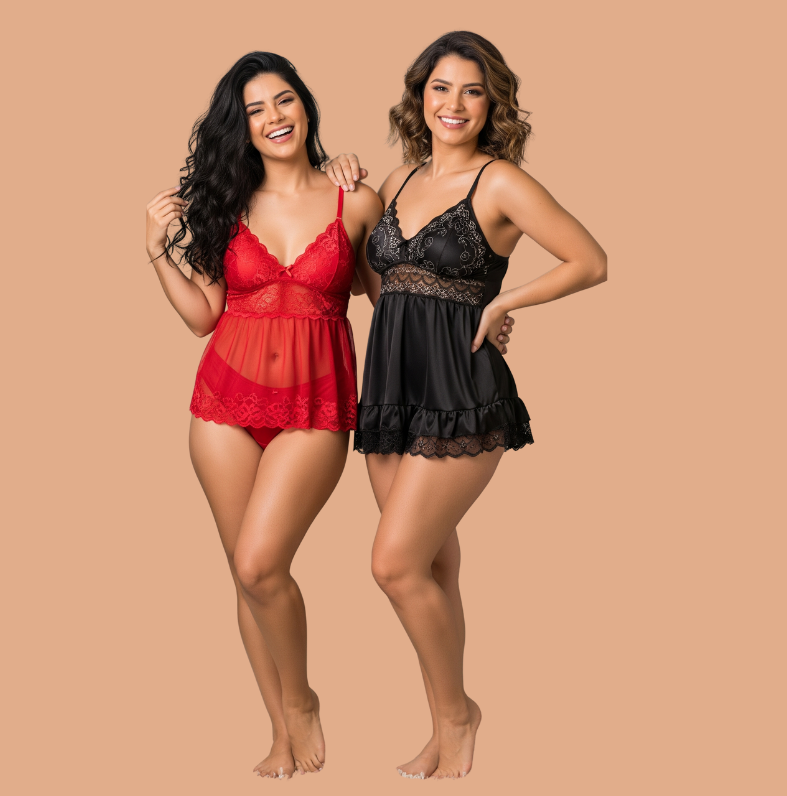 Designer luxury nightwear set – lingerie dropshipping product