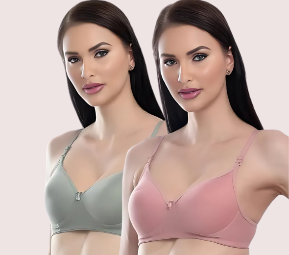 Dropshhip Lift & Lounge 2-Pack Lightly Padded Push-Up Bra