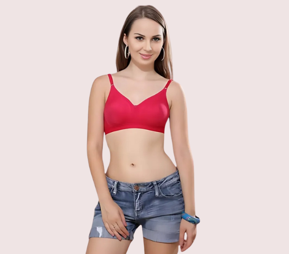 Dropship 2 Pack Comfy padded non wired t shirt bra