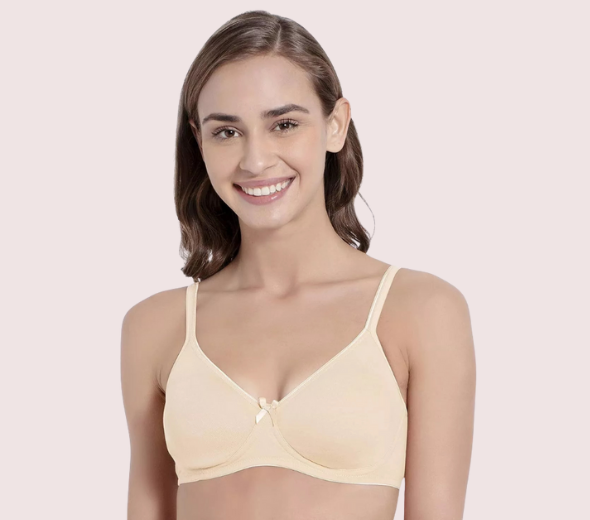 Dropship Breathable Cotton Non-Wired Bra (Pack of 2)