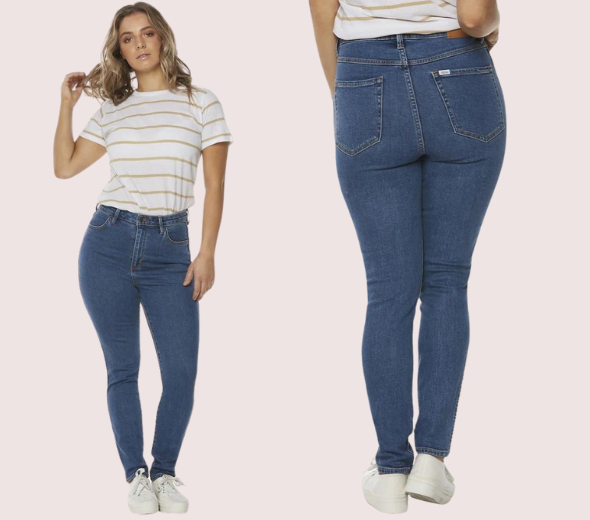 Dropship ChicFit Noir Elegance Skinny Jeans