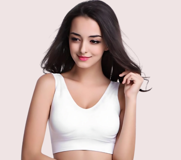 Dropship Fashionable Cutout Sports Bra for Young Athletes
