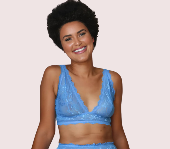 Dropship French Daina High Street Luxury Bralette Gift Box
