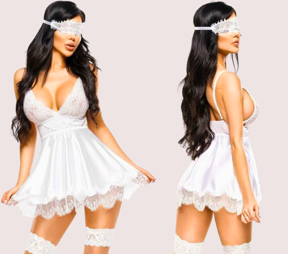 Dropship Ladies’ vacation Babydoll Nightwear dress