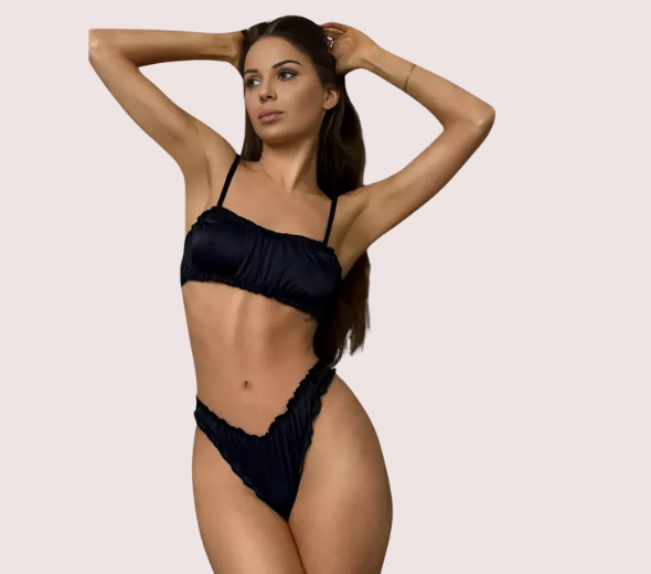 Dropship Luxurious Pure Silk Bra Set for Women