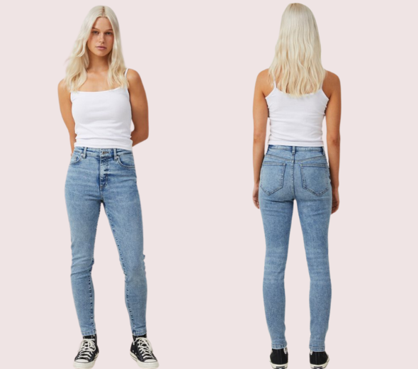 Dropship Perfect Curve High Rise Skinny Jean