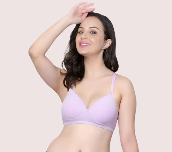 Dropship PureComfort Wire-Free Padded Bra Combo (2-Pack)