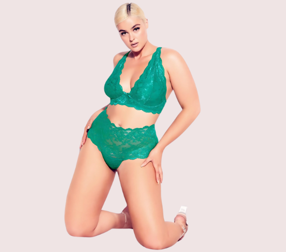 Dropship Regal Charm Plus Size Bralette Set -PK-2