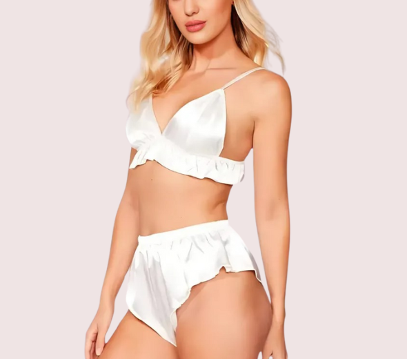 Dropship Stylish Pure Silk Bra Set for Modern Women