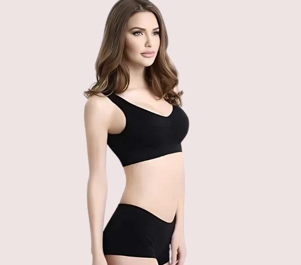 Dropship Urban Pulse Performance Sports Bra and Boyshort Set