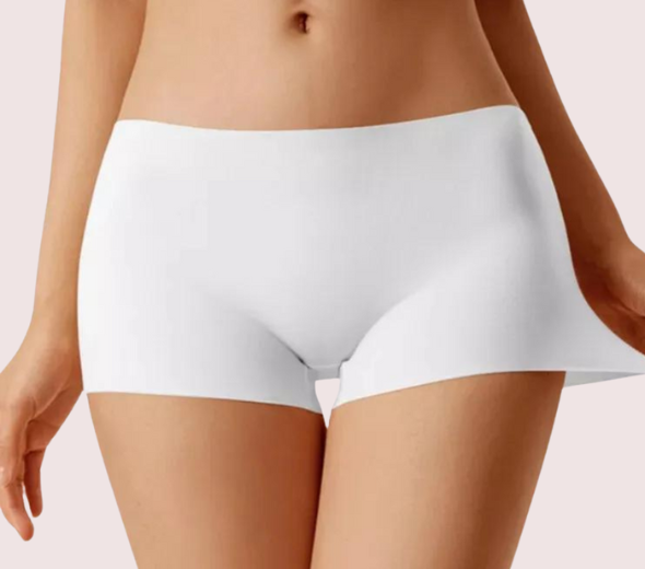 Dropship Women’s Seamless Ice Silk Boyshorts Panties (4pcs)