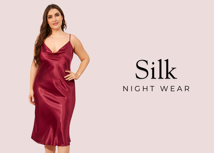 Premium satin and lace nightwear – dropshipping supplier India