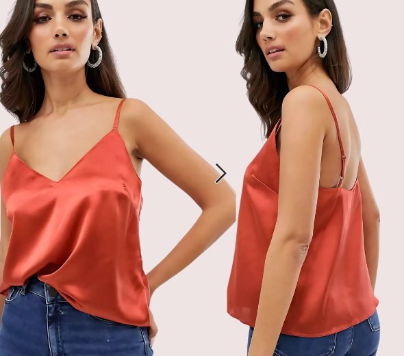 Dropship Beautiful Chic Satin Camisoles Top