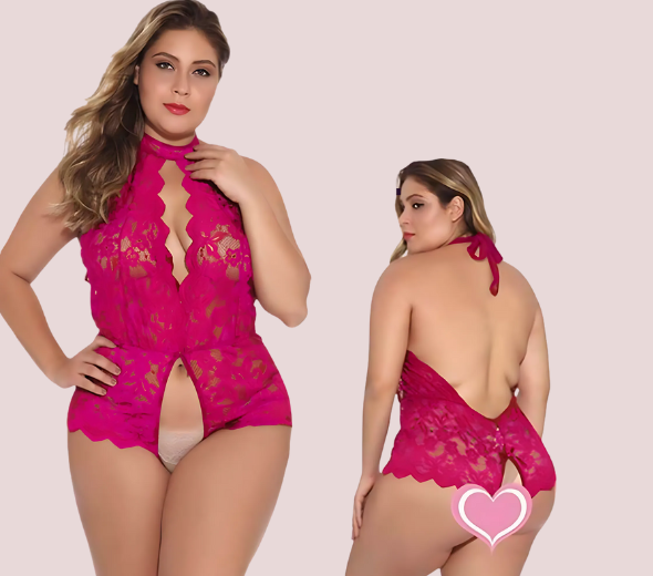 Dropship “French” Diana plus size sexy lace lingerie