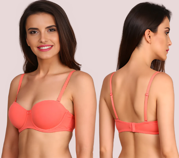Dropship ♥Super Fit Classy Coral Padded Bra